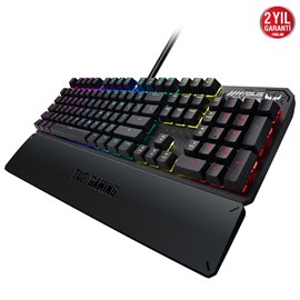 ASUS RA05 TUF GAMING K3 D/RD Aura Sync Red Switch RGB TR Mekanik Gaming Klavye