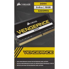 Corsair Vengeance CMSX16GX4M2A3200C22 16 GB (2x8) DDR4 3200 MHz CL22 Notebook Ram