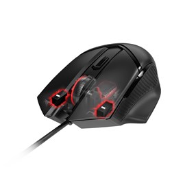 MSI Clutch GM20 Elite RGB Kablolu Optik Oyuncu Mouse Siyah