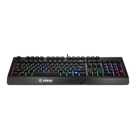 MSI Vigor GK20 TR Rainbow Kablolu Q Oyuncu Klavye Siyah