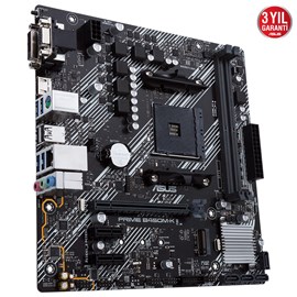 ASUS PRIME B450M-K II 4400MHz (OC) DDR4 SOKET AM4 D-Sub DVI-D HDMI M.2 mATX Anakart