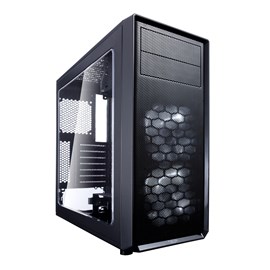 Fractal Design Focus G Siyah Bilgisayar Kasası ATX (FD-CA-FOCUS-BK-W)