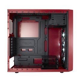 Fractal Design Focus G Kırmızı Bilgisayar Kasası (FD-CA-FOCUS-RD-W)