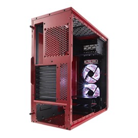 Fractal Design Focus G Kırmızı Bilgisayar Kasası (FD-CA-FOCUS-RD-W)