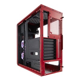 Fractal Design Focus G Kırmızı Bilgisayar Kasası (FD-CA-FOCUS-RD-W)