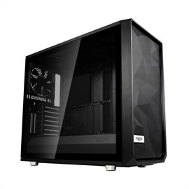 Fractal Design Meshify S2 Temperli Mid Tower Siyah Oyuncu Kasası (FD-CA-MESH-S2-BKO-TGD)