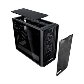 Fractal Design Meshify S2 Temperli Mid Tower Siyah Oyuncu Kasası (FD-CA-MESH-S2-BKO-TGD)