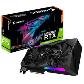 GIGABYTE GV-N306TAORUS M-8GD GeForce RTX 3060 Ti AORUS MASTER 8GB GDDR6 256 Bit Ekran Kartı