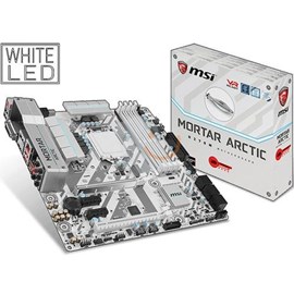 MSI H270M MORTAR ARCTIC DDR4 M.2 HDMI DVI DP 16x Lga1151 mATX