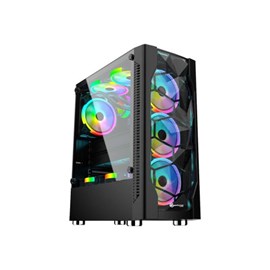 Performax Inferno Temperli Cam RGB 650W 80+Bron Siyah