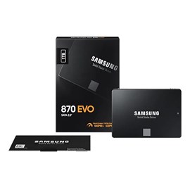 Samsung MZ-77E1T0BW SSD 870 EVO 1 B 2,5 SATA (560MB Okuma / 530MB Yazma)