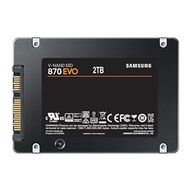 Samsung MZ-77E2T0BW SSD 870 EVO 2TB 2,5 SATA (560MB Okuma / 530MB Yazma)