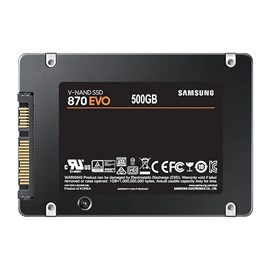 Samsung MZ-77E500BW SSD 870 EVO 500 GB 2,5 Sata (560MB Okuma / 530MB Yazma)