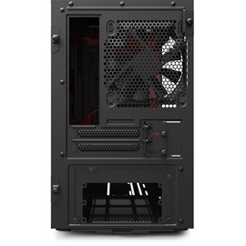 NZXT H210i CA-H210I-BR USB 3.1 Temperli Cam Mat Siyah/Kırmızı Mini-ITX Mini-Tower Kasa