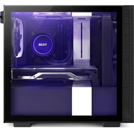 NZXT H210i CA-H210I-W1 USB 3.1 Temperli Cam Mat Beyaz Mini-ITX Mini-Tower Kasa