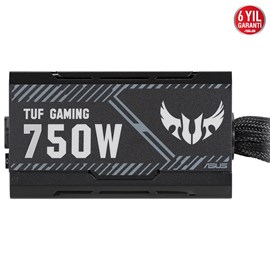  ASUS TUF - GAMING 750B 80 PLUS BRONZE 750W GÜÇ KAYNAĞI 6 YIL GARANTİ