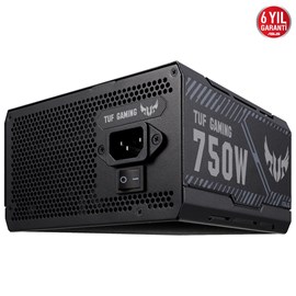  ASUS TUF - GAMING 750B 80 PLUS BRONZE 750W GÜÇ KAYNAĞI 6 YIL GARANTİ