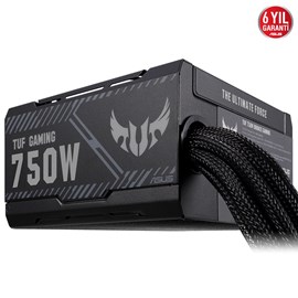  ASUS TUF - GAMING 750B 80 PLUS BRONZE 750W GÜÇ KAYNAĞI 6 YIL GARANTİ