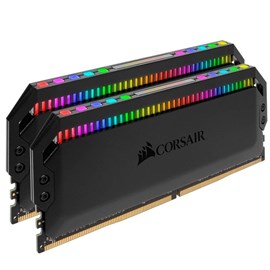 CORSAIR CMT16GX4M2K3600C16 16GB (2x8GB) DOMINATOR PLATINUM RGB Siyah 3600MHz CL16 DDR4 Dual Kit Ram 