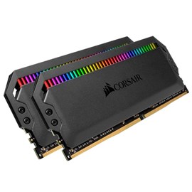 CORSAIR CMT16GX4M2K3600C16 16GB (2x8GB) DOMINATOR PLATINUM RGB Siyah 3600MHz CL16 DDR4 Dual Kit Ram 