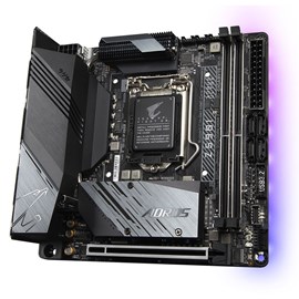 GIGABYTE AORUS Z590I ULTRA 4600MHz DDR4 Soket 1200 M.2 HDMI DP mITX Anakart