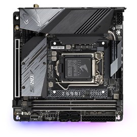 GIGABYTE AORUS Z590I ULTRA 4600MHz DDR4 Soket 1200 M.2 HDMI DP mITX Anakart