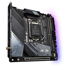 GIGABYTE AORUS Z590I ULTRA 4600MHz DDR4 Soket 1200 M.2 HDMI DP mITX Anakart