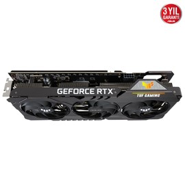 ASUS TUF-RTX3060-O12G-GAMING GEFORCE RTX 3060 GAMING OC 12GB GDDR6 192 Bit Ekran Kartı