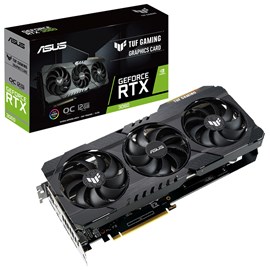 ASUS TUF-RTX3060-O12G-GAMING GEFORCE RTX 3060 GAMING OC 12GB GDDR6 192 Bit Ekran Kartı