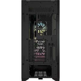 CORSAIR CC-9011212-WW iCUE 5000X RGB Tempered Glass Siyah Mid Tower Kasa