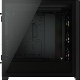 CORSAIR CC-9011212-WW iCUE 5000X RGB Tempered Glass Siyah Mid Tower Kasa