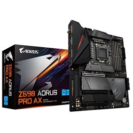 Gigabyte Z590 AORUS PRO AX Intel Z590 5000 MHz DDR4 LGA 1200 ATX Anakart