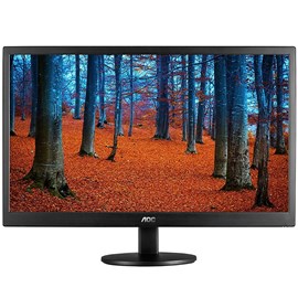 AOC e970Swn 18.5" 5ms D-Sub Geniş Siyah Led Monitör