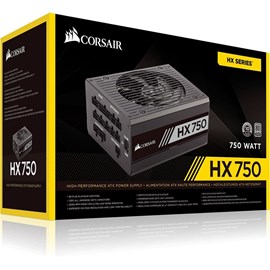 Corsair HX Serisi HX750 CP-9020137-EU 750W 80 Plus Platinum Full Modüler Power Supply