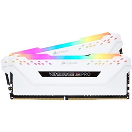 CORSAIR CMW32GX4M2E3200C16W 32GB (2x16GB) Vengeance RGB PRO Beyaz 3200MHz CL16 DDR4 Dual Kit Ram