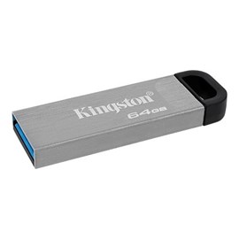 Kingston DataTraveler Kyson DTKN/64GB 64GB 200MB/s okuma USB 3.2 Flash Bellek