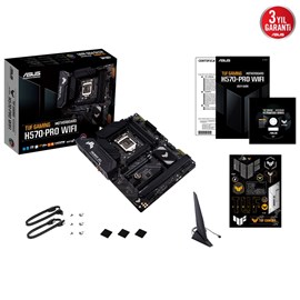 Asus TUF Gaming H570-Pro WIFI Intel H570 5000 MHz (OC) DDR4 Soket 1200 ATX Anakart