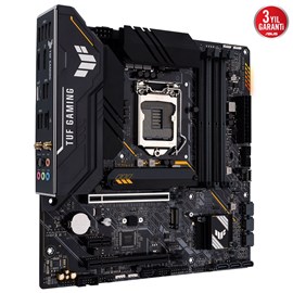 Asus TUF Gaming B560M-Plus WIFI Intel B560 Soket 1200 DDR4 5000(OC)MHz mATX Anakart