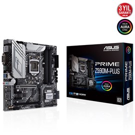 Asus Prime Z590M-PLUS Intel Z590 Soket 1200 DDR4 5133(OC)MHz mATX Anakart