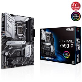 Asus Prime Z590-P Intel Z590 5133 MHz (OC) DDR4 Soket 1200 ATX Anakart