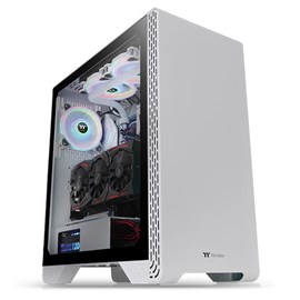 Thermaltake S300 Beyaz Tempered Glass Mid Tower Kasa CA-1P5-00M6WN-00