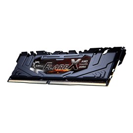 G.SKILL F4-3200C16D-32GFX Flare X DDR4-3200Mhz CL16 32GB (2x16GB) AMD Ryzen Uyumlu (16-18-18-38) 1.35V