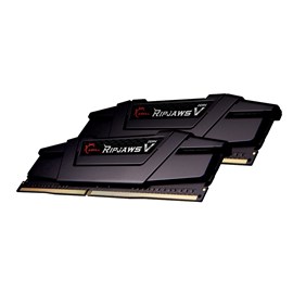 GSKILL F4-3600C18D-64GVK RipjawsV Siyah DDR4-3600Mhz CL18 64GB (2X32GB) DUAL (18-22-22-42) 1.35V