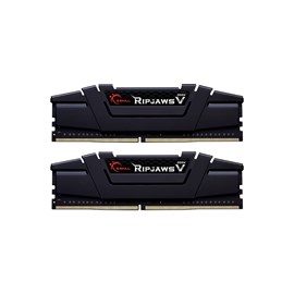 GSKILL F4-3600C18D-64GVK RipjawsV Siyah DDR4-3600Mhz CL18 64GB (2X32GB) DUAL (18-22-22-42) 1.35V