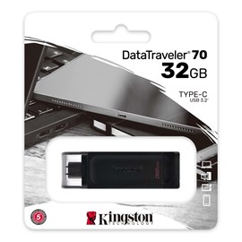 Kingston DataTraveler DT70 DT70/32 32GB USB 3.2 Gen 1 Flash Bellek