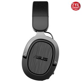 ASUS TUF Gaming H3 Wireless Silver 7.1 Surround Kablosuz Gaming Kulaklık