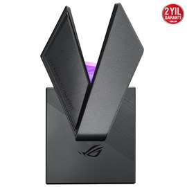 Asus ROG Throne 7.1 surround ses, çift USB 3.1 yuvası ve Aura Sync destekli kulaklık standı