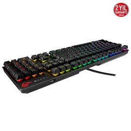 ASUS ROG STRIX SCOPE RX AURA SYNC RGB CHERRY MX RED SWITCH Mekanik Oyuncu Klavyesi