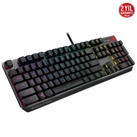 ASUS ROG STRIX SCOPE RX AURA SYNC RGB CHERRY MX RED SWITCH Mekanik Oyuncu Klavyesi