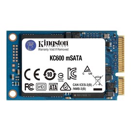 Kingston KC600 SKC600MS/256G 256GB 550/500MB/s mSATA SSD Disk